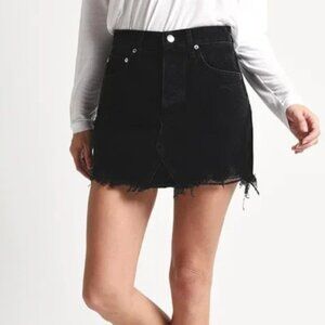 AGOLDE black skirt